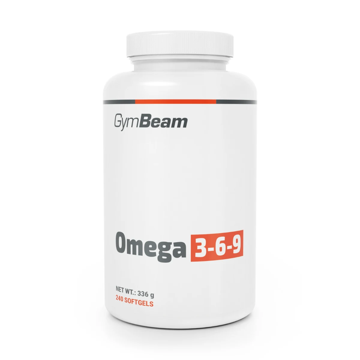 GymBeam Omega 3-6-9 - Waga: 0,3312 g | Opakowanie: 40 · záber 1