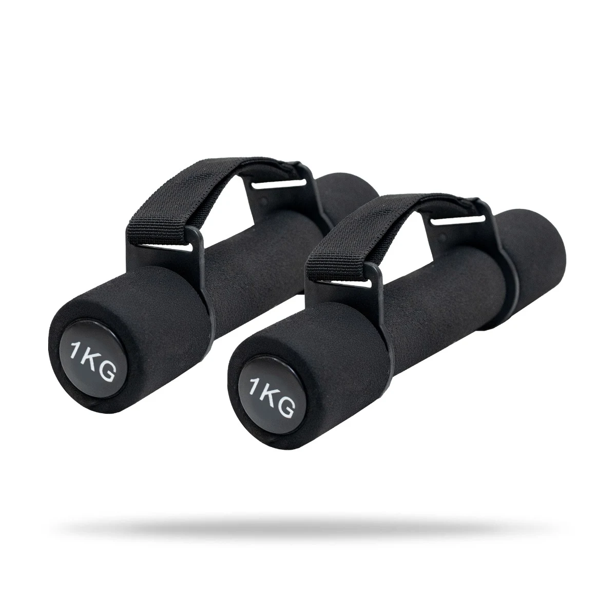 GymBeam Cardio Dumbbells Pulse - Kolor: Czarny | Waga: 1 kg | Opakowanie: 2 · záber 1