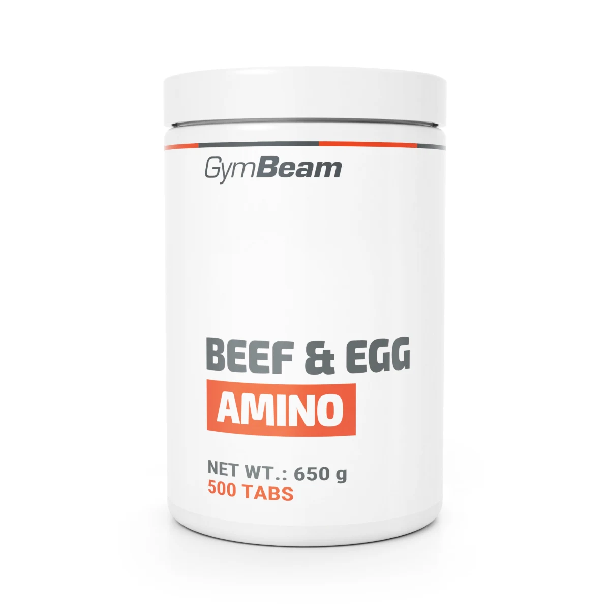 GymBeam Beef&Egg aminokwasy 500 tab · záber 1