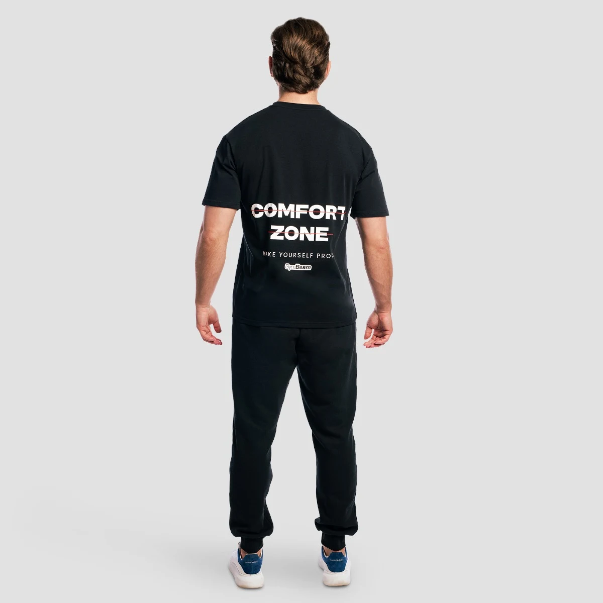 GymBeam Zone T-shirt Black - Rozmiar: XL | Kolor: Czarny | Waga: 0,325 g | Opakowanie: 55 · záber 5