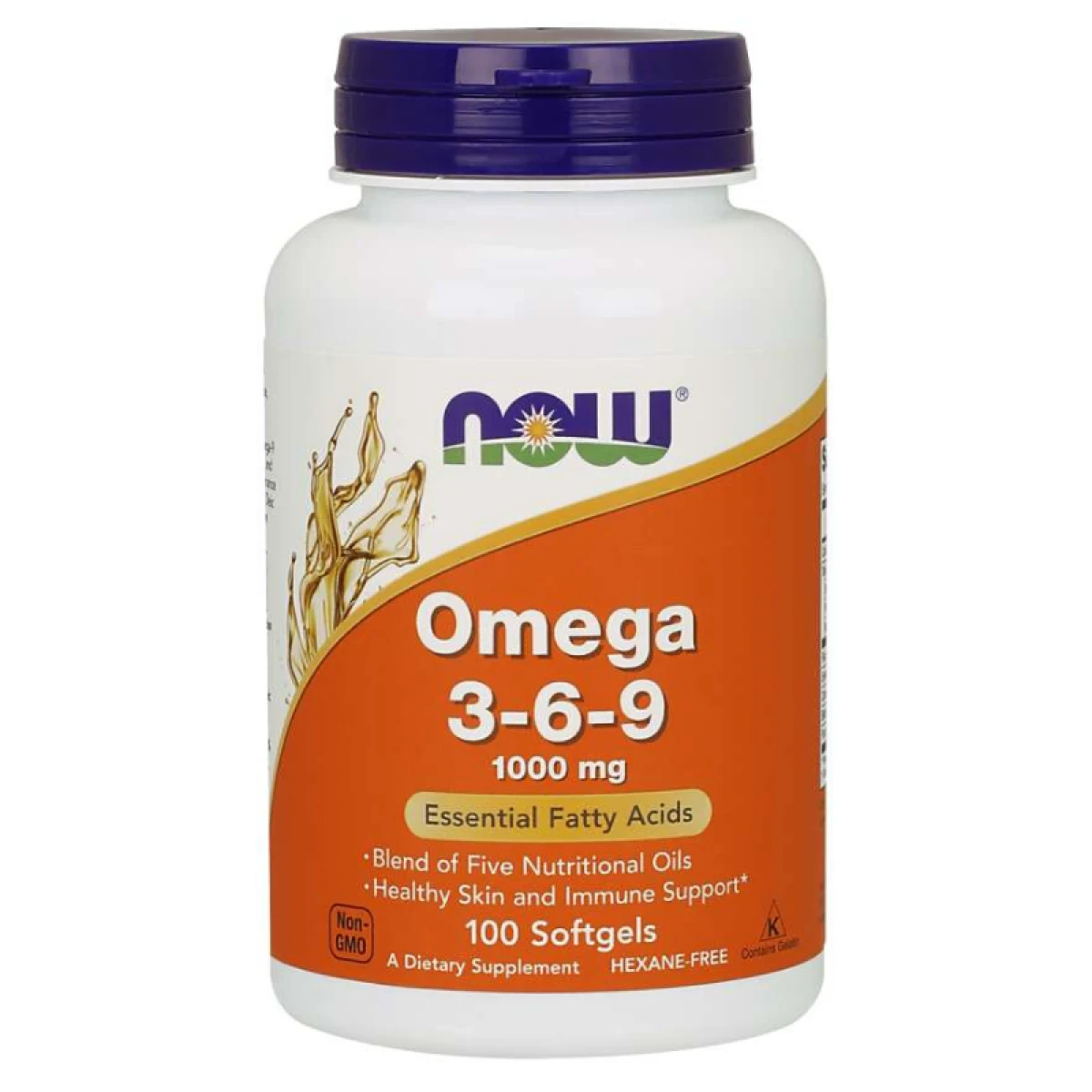 NOW Foods Omega 3-6-9 1000 mg · záber 1