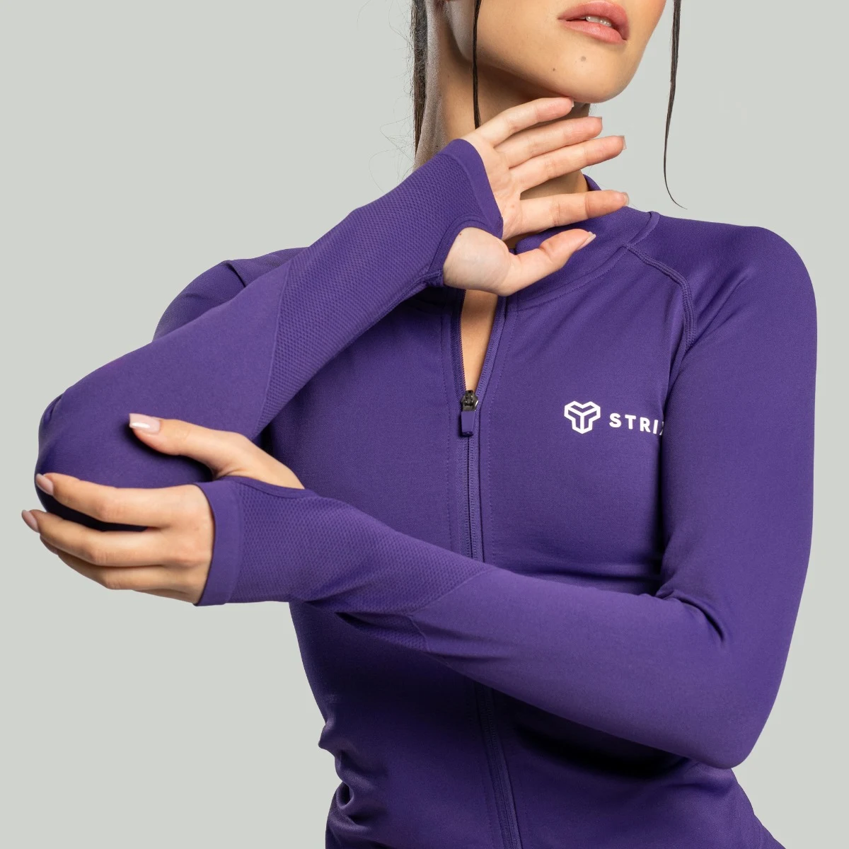 STRIX Women‘s Seamless Sports Top Cosmos - Rozmiar: S | Kolor: Fioletowy | Waga: 0,27296 g | Opakowanie: 55 · záber 2