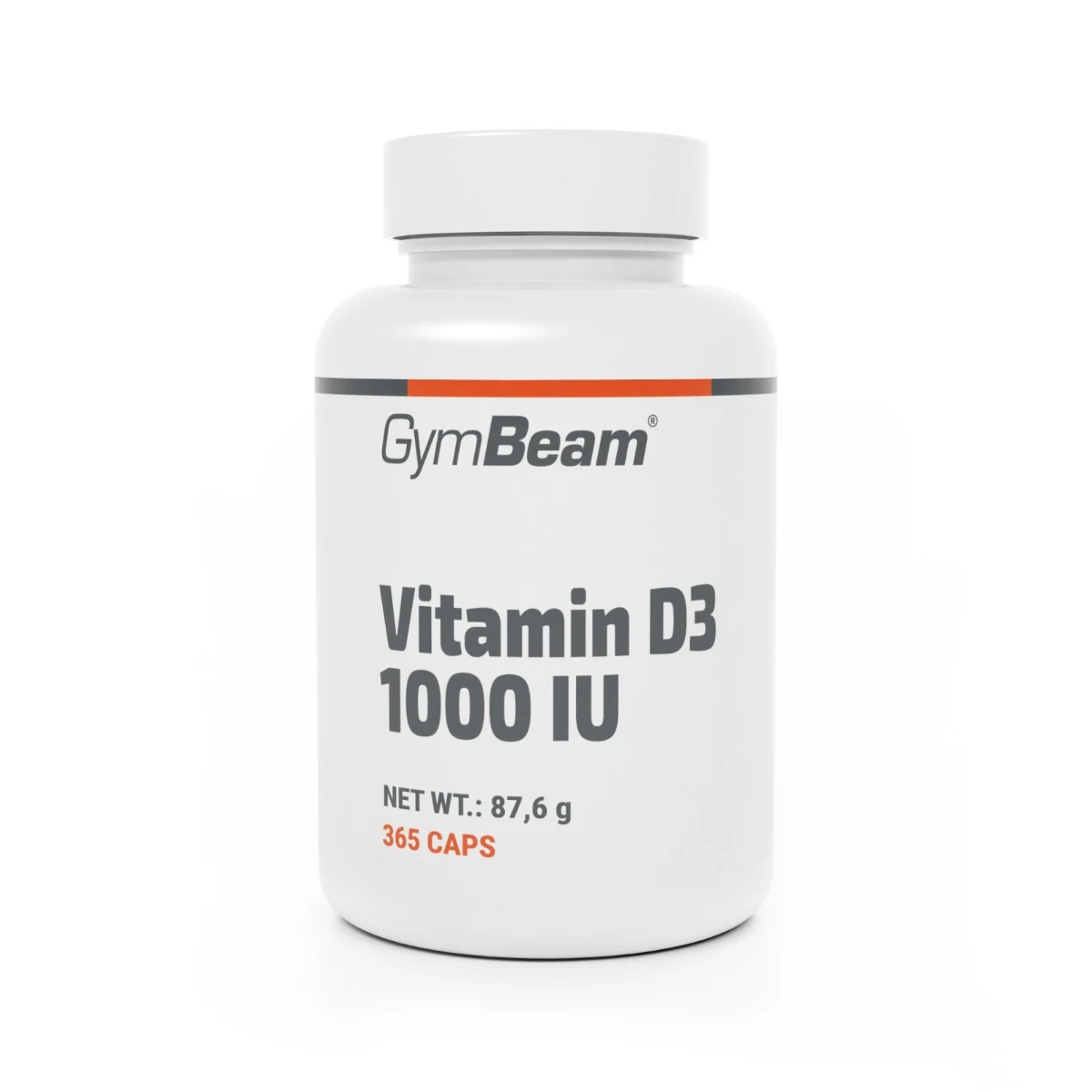 GymBeam Vitamin D3 1000 IU - Waga: 0,0876 g | Opakowanie: 30 · záber 1