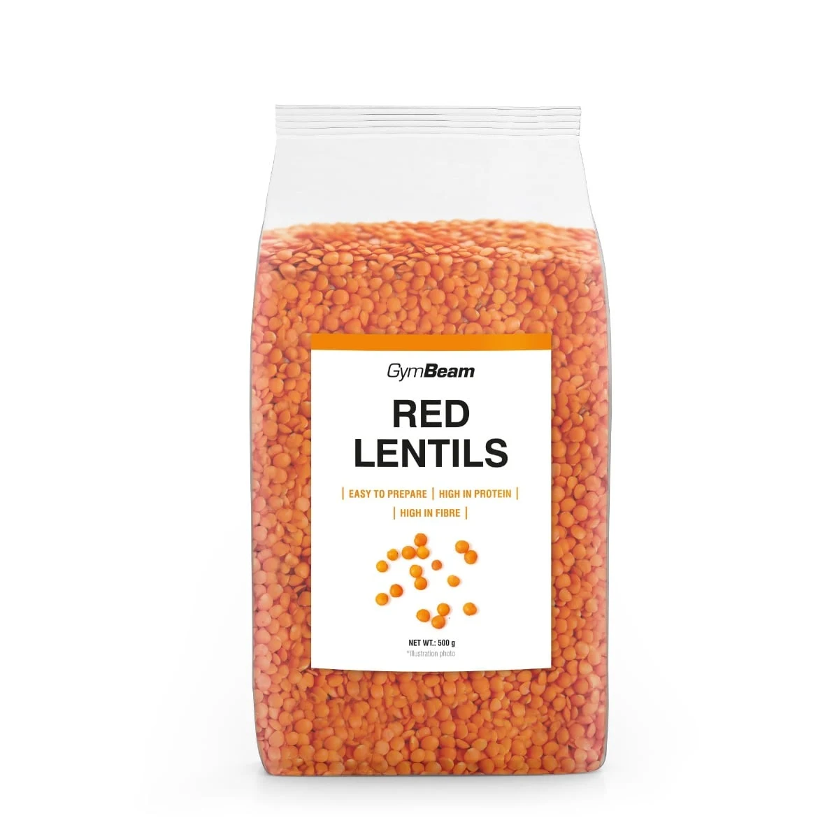 GymBeam Red lentils · záber 1