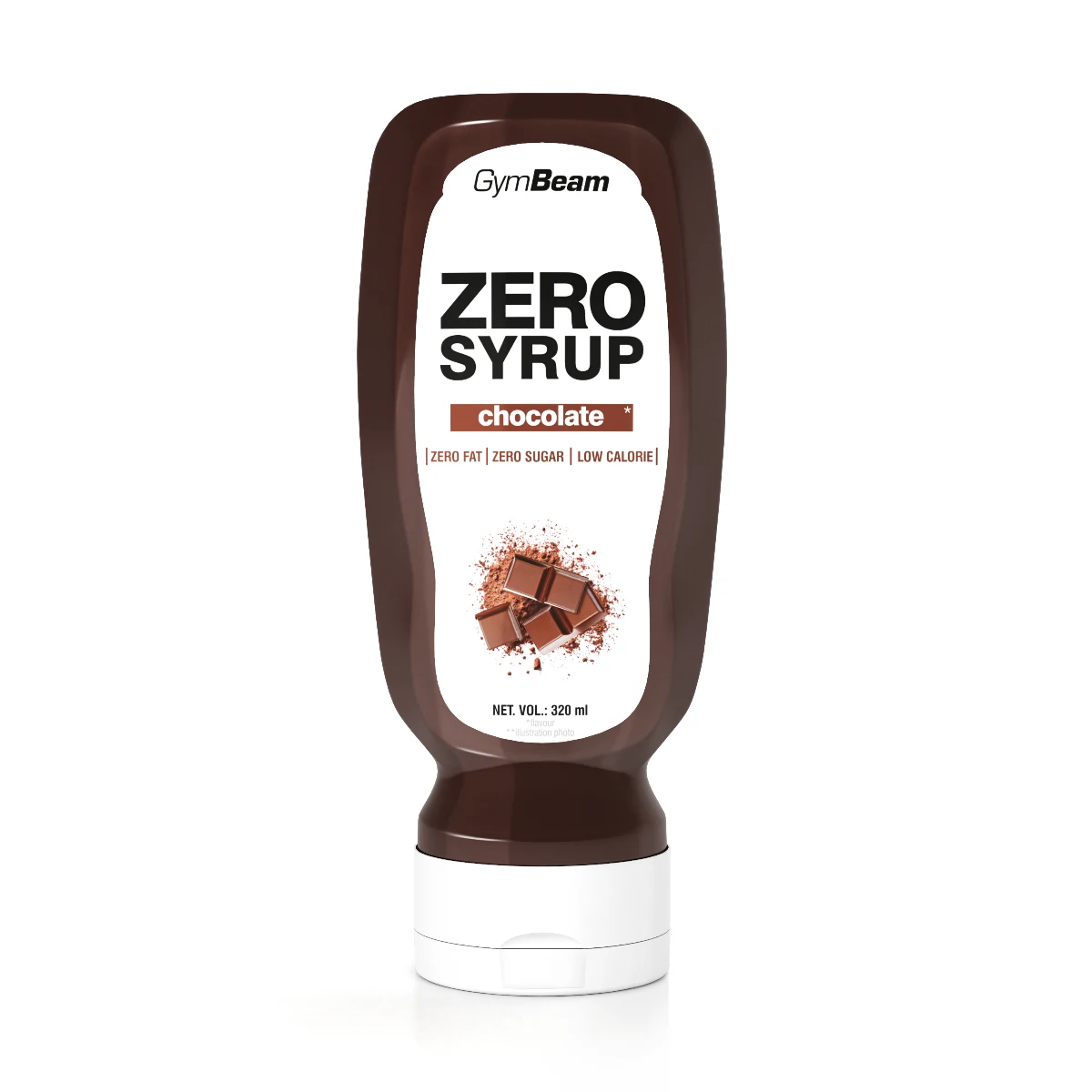 GymBeam - ZERO SYROP czekoladowy · záber 1