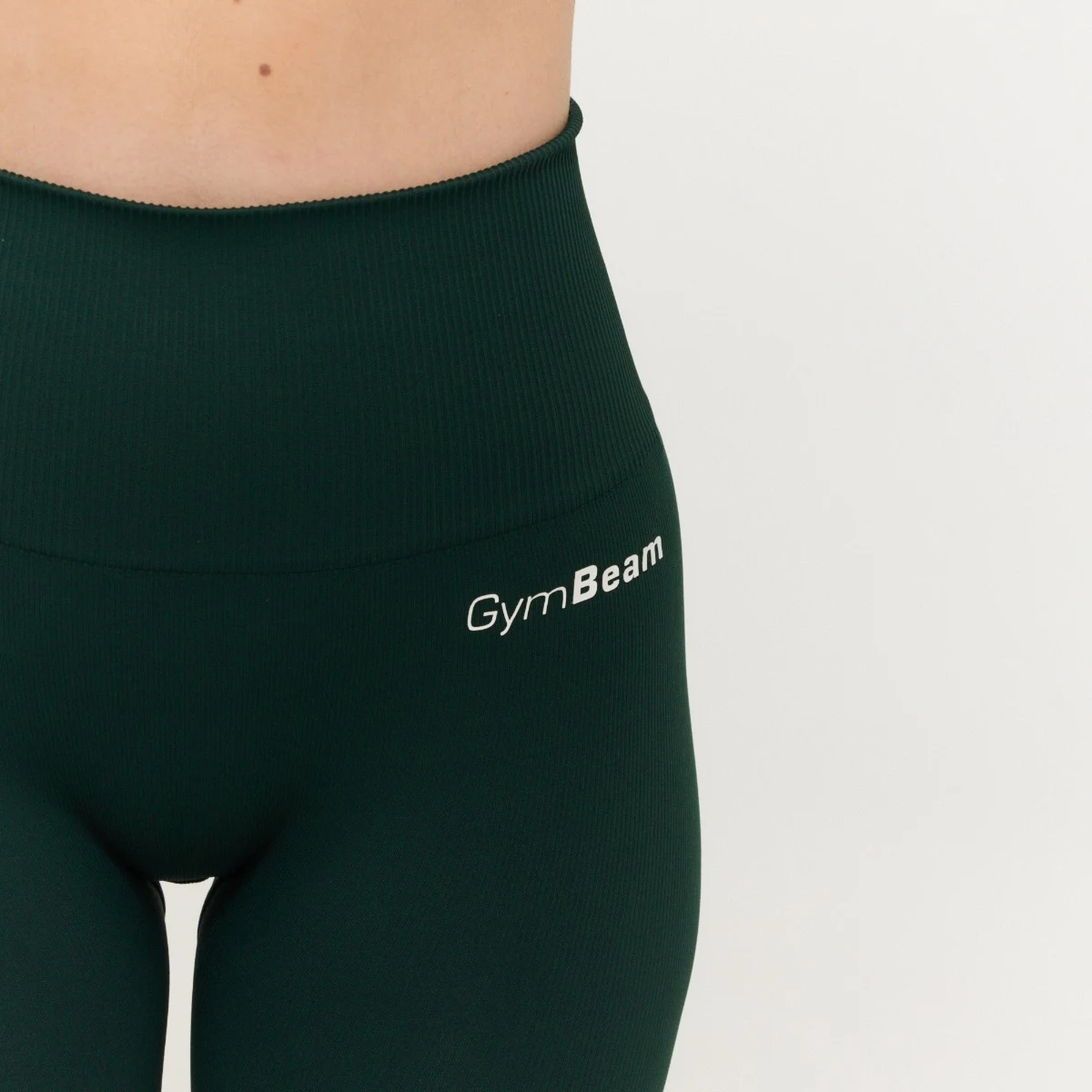 GymBeam Women‘s GymBabe Leggings Forest - Rozmiar: XS | Kolor: Zielony | Waga: 0,225 g | Opakowanie: 70 · záber 2
