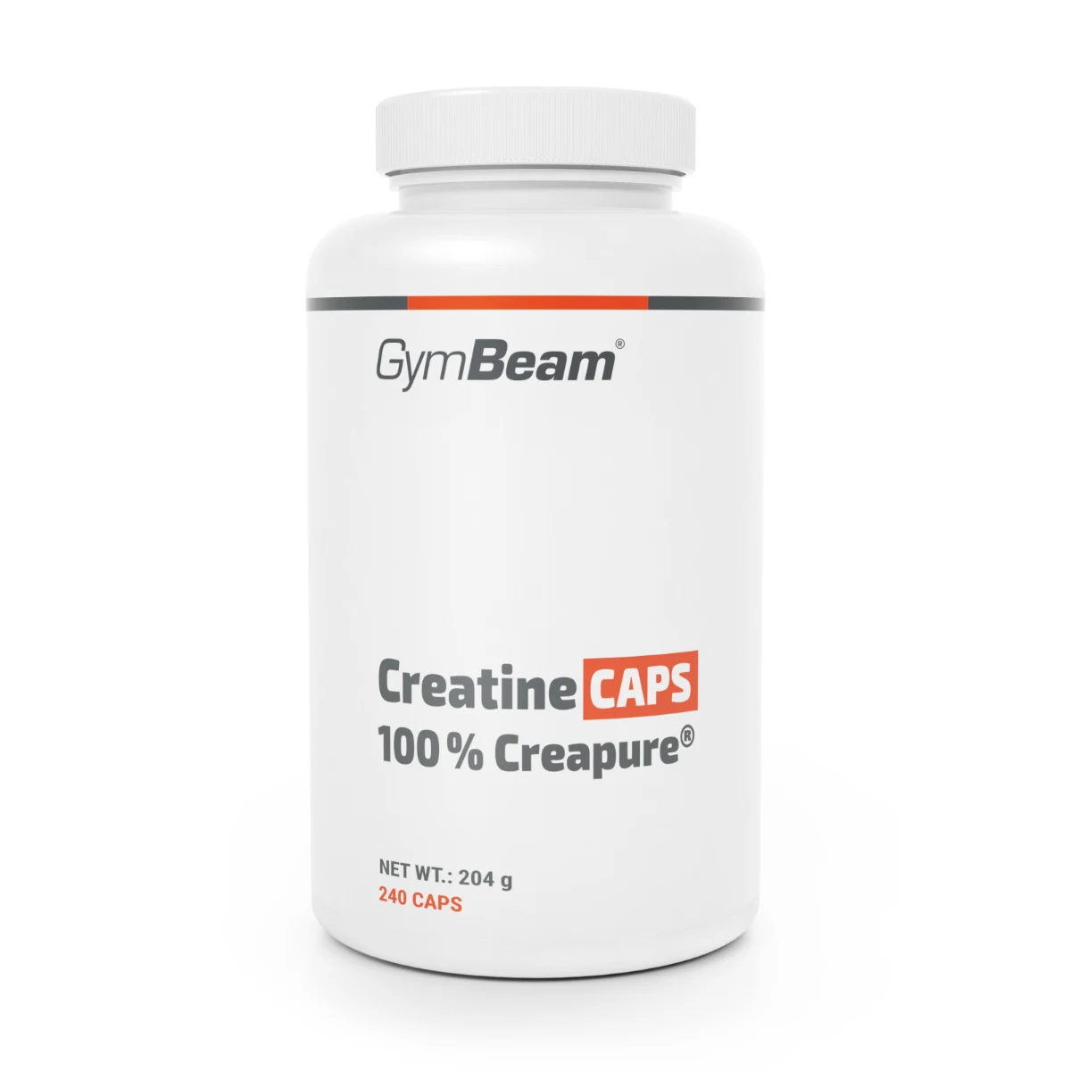 GymBeam Creatine CAPS - 100% Creapure® - Waga: 0,204 g | Opakowanie: 15 · záber 1