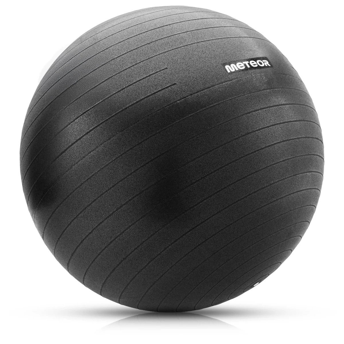 Piłka fitness Meteor 65 cm czarna · záber 1