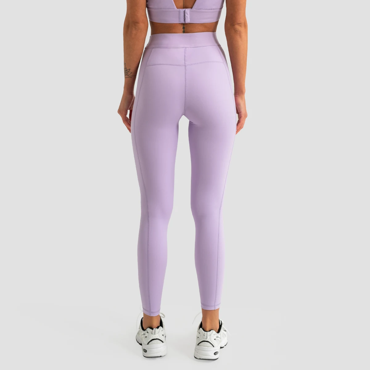 GymBeam Women‘s Limitless Leggings Lavender · záber 3