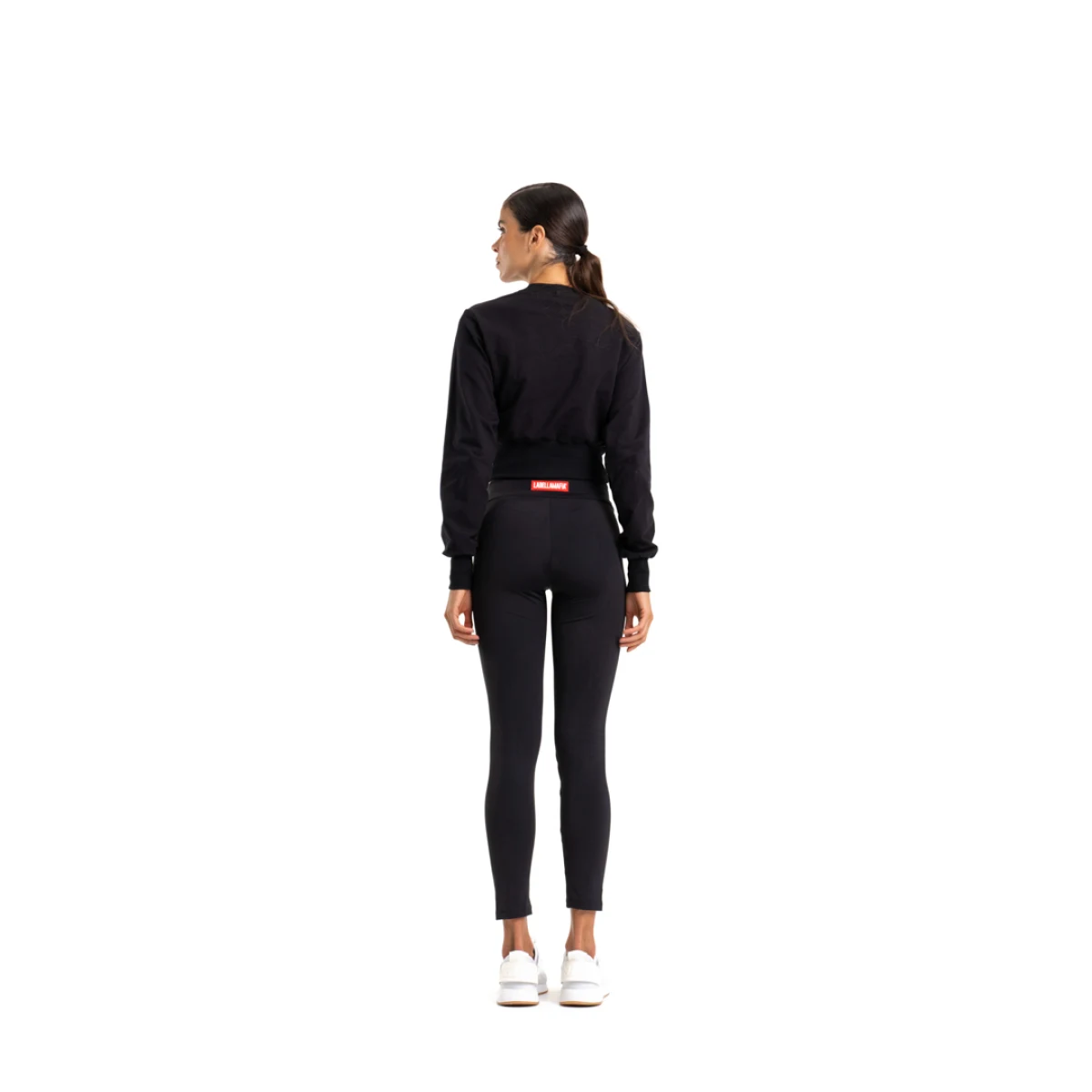 LABELLAMAFIA Damska bluza Go On Black - Rozmiar: M, L | Pohlavie: Damskie | Vek: Dorośli | Waga: 0,32 g | Opakowanie: 20 · záber 5