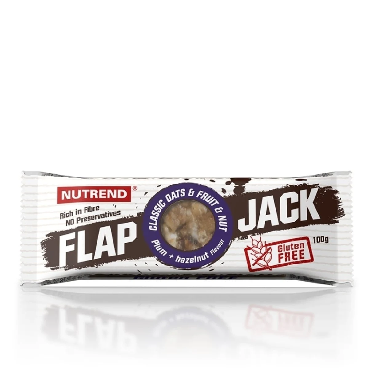 NUTREND FlapJack bar 100 g - Smak: Wiśnia czekolada | Waga: 2 g | Opakowanie: 20 x 100 g · záber 4