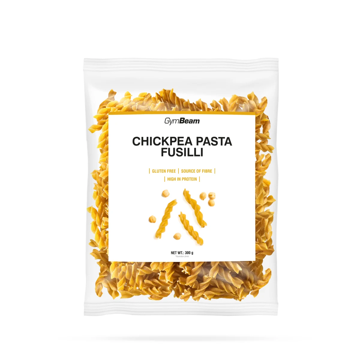 GymBeam Wholemeal Spelt Pasta - Waga: 0,31 g | Opakowanie: 300 g · záber 1