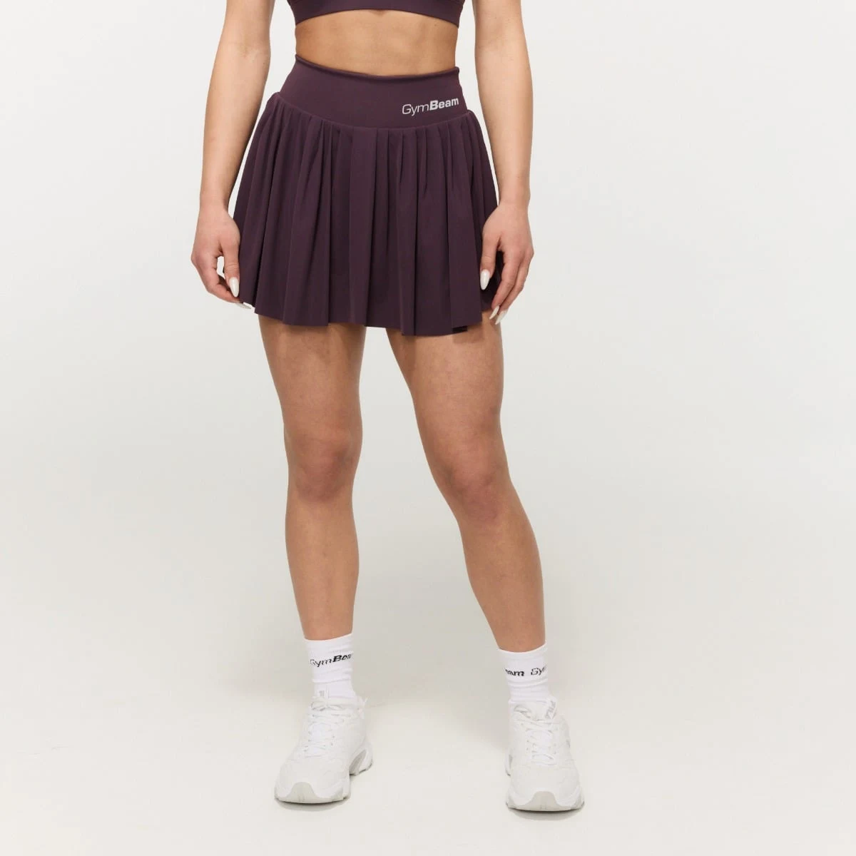 GymBeam Women‘s BEAT Skort Berrywood - Rozmiar: XS | Kolor: Fioletowy | Waga: 0,15 g | Opakowanie: 80 · záber 1