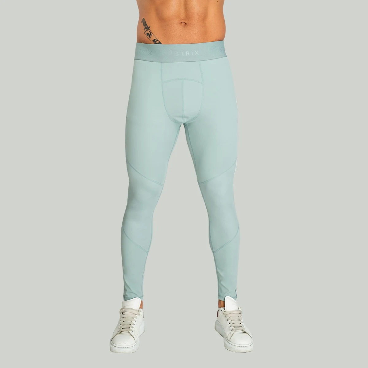 STRIX Men‘s Nebula Leggings stone blue · záber 3