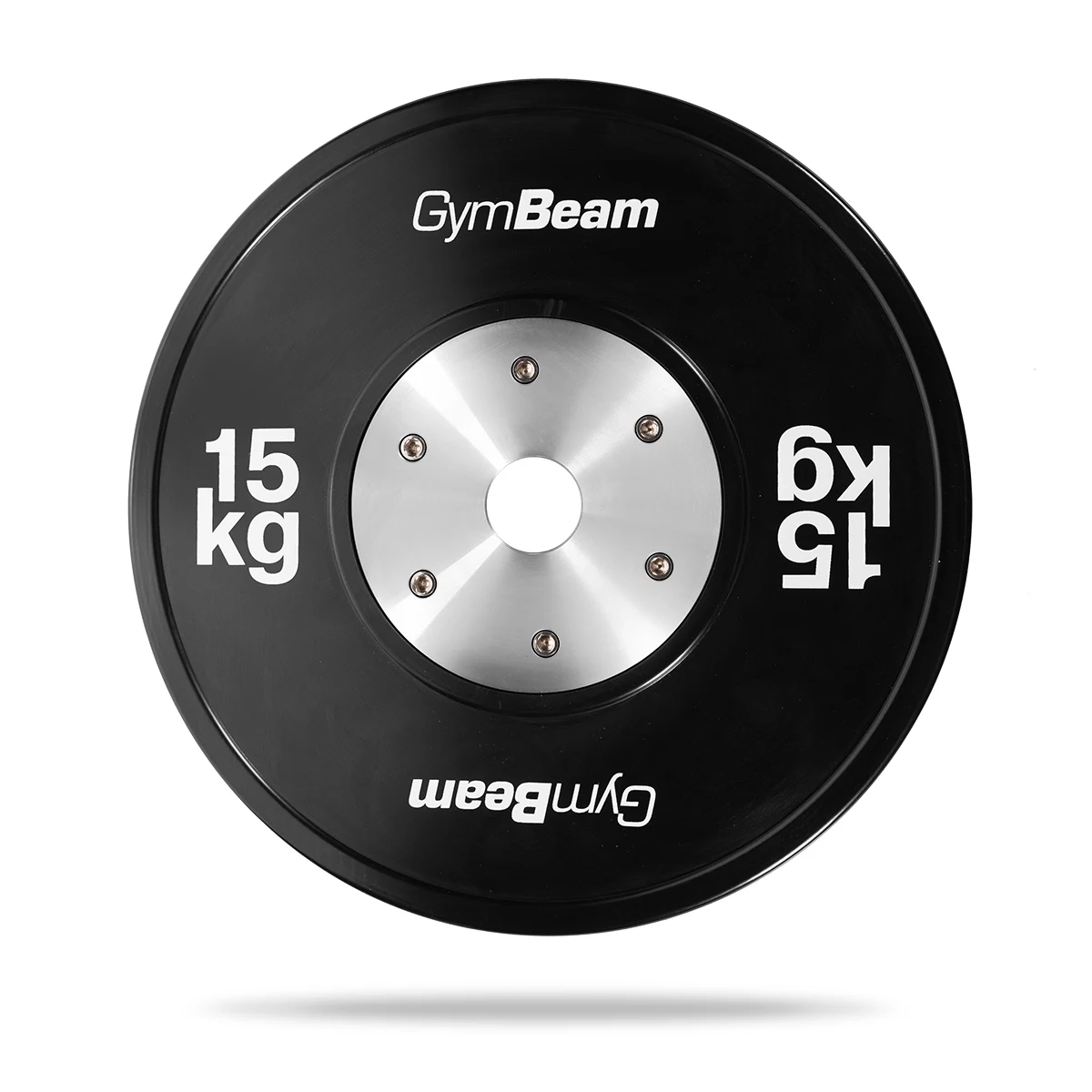 GymBeam Competition bumper plate - Vek: Dorośli | Waga: 15 kg · záber 1