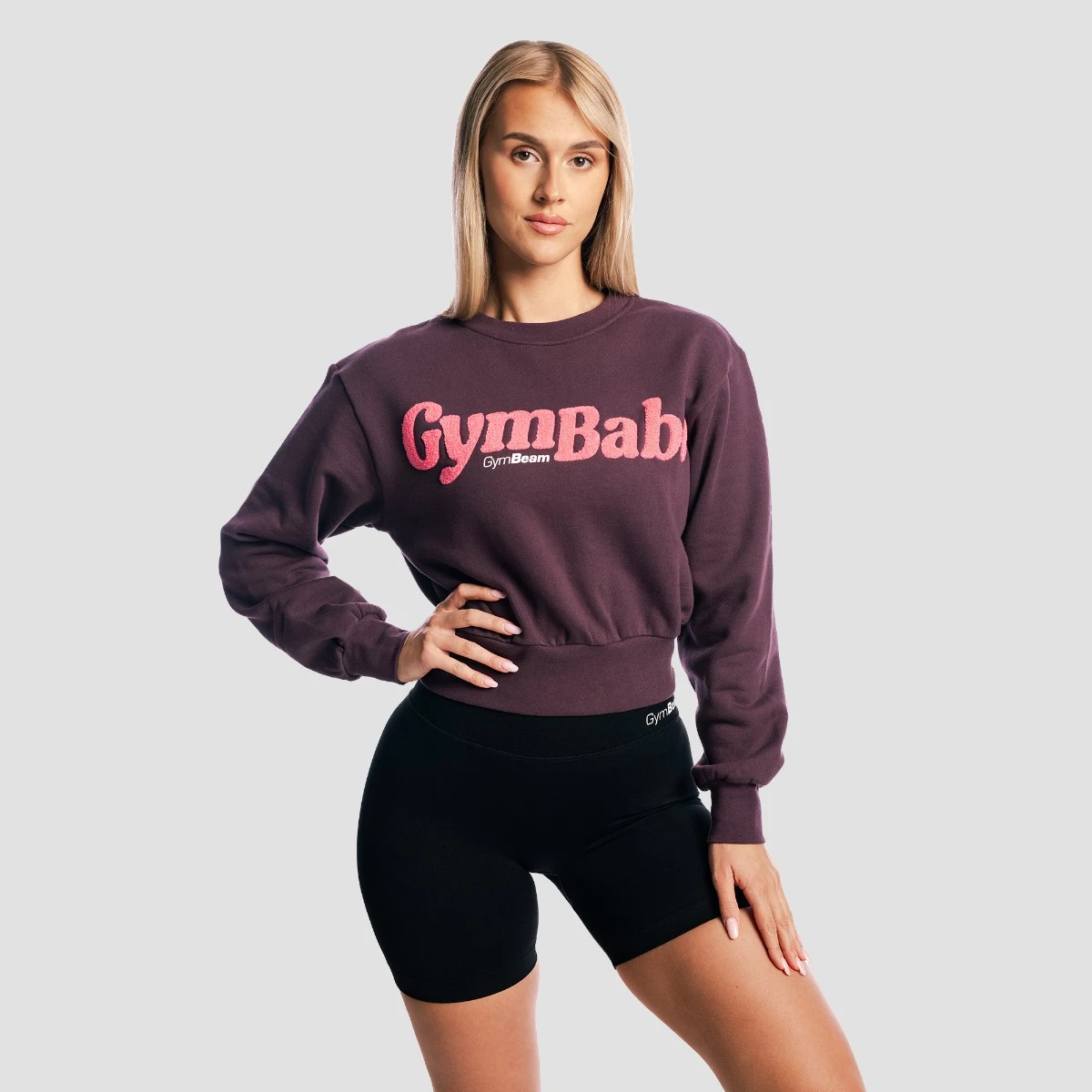 GymBeam Women‘s GymBabe Jumper Eclipse - Rozmiar: S | Kolor: Fioletowy | Waga: 0,415 g | Opakowanie: 40 · záber 5