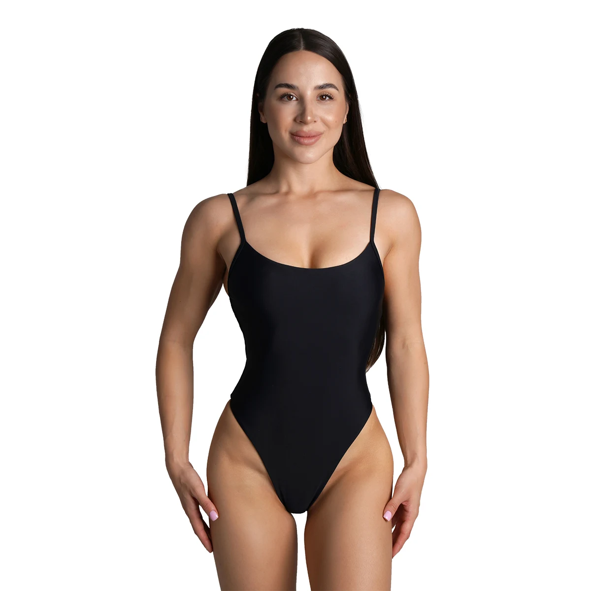 GymBeam Women‘s Swimsuit ARUBA Black - Rozmiar: M | Kolor: Czarny | Waga: 0,14 g · záber 5