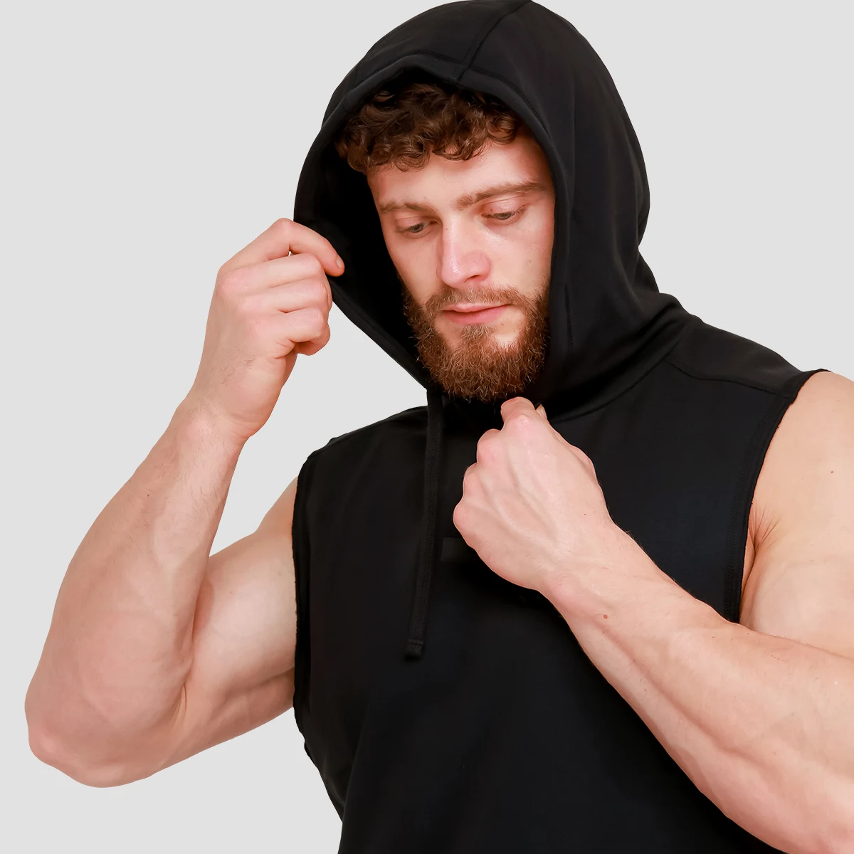 GymBeam Men‘s Unity Vest Black - Rozmiar: XXL | Kolor: Czarny | Waga: 0,44 g · záber 2