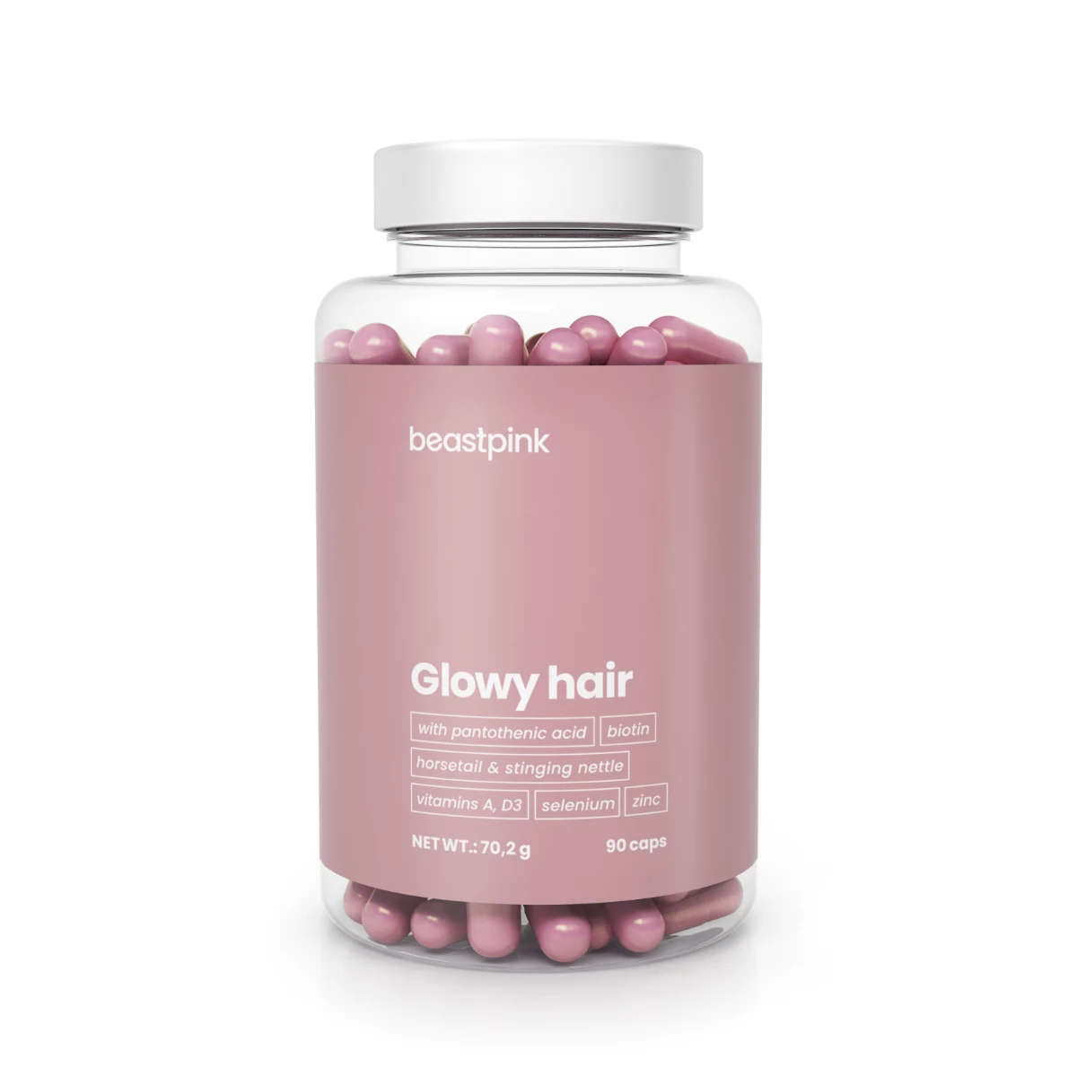 BeastPink Glowy Hair · záber 1
