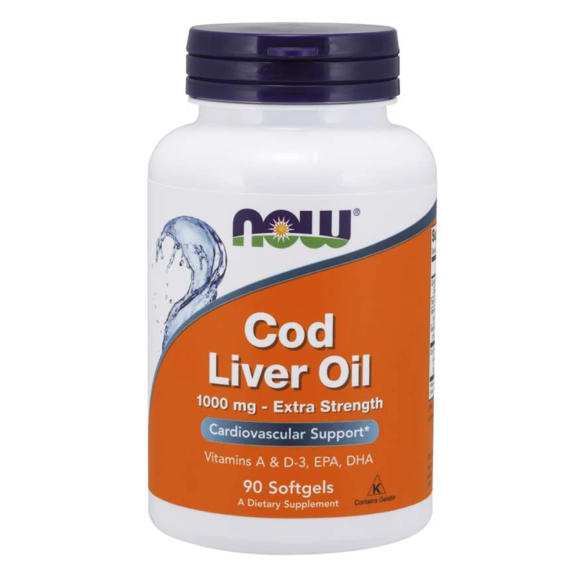 NOW Cod Liver Oil · záber 1