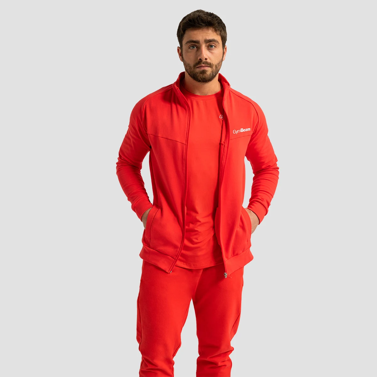 GymBeam Limitless T-shirt Hot Red - Rozmiar: xxxl | Pohlavie: Męskie | Vek: Dorośli | Waga: 0,216 g · záber 4