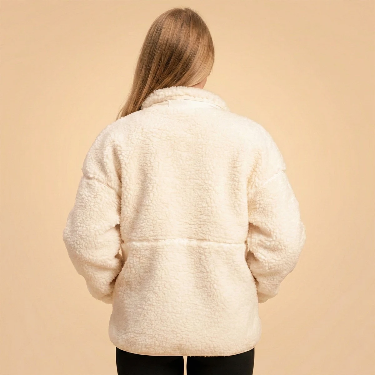 BeastBink Women‘s Bliss Jacket Ivory - Rozmiar: L | Kolor: Béžová | Waga: 0,91 g | Opakowanie: 11 · záber 3