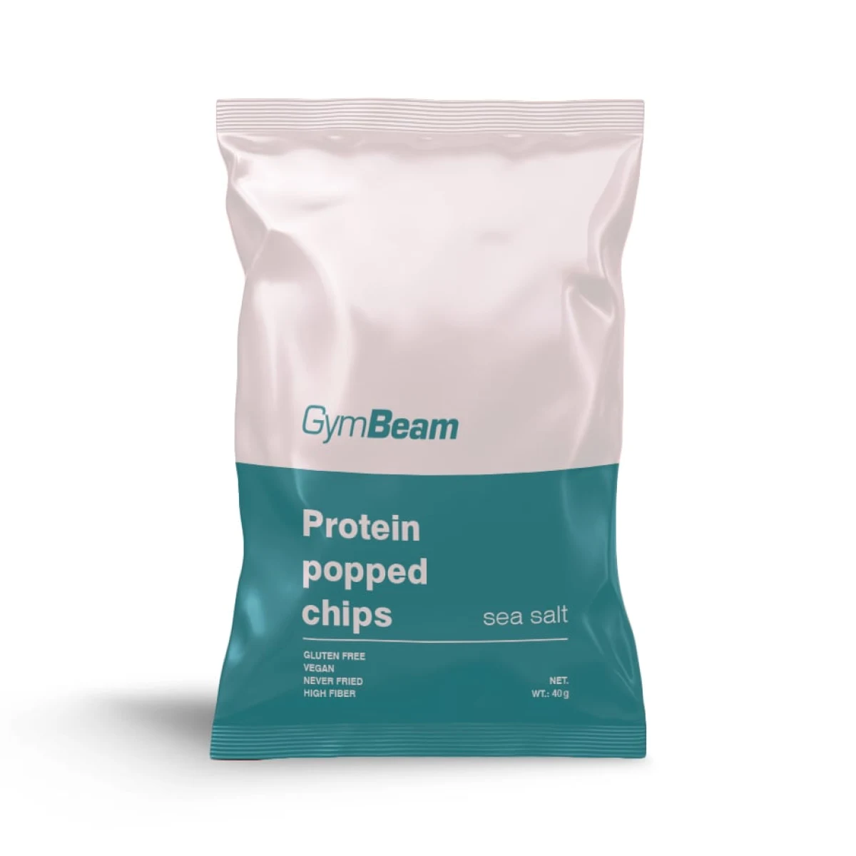 GymBeam Proteínové čipsy - Smak: Sól morska | Waga: 0,04 g | Opakowanie: 40 g · záber 1