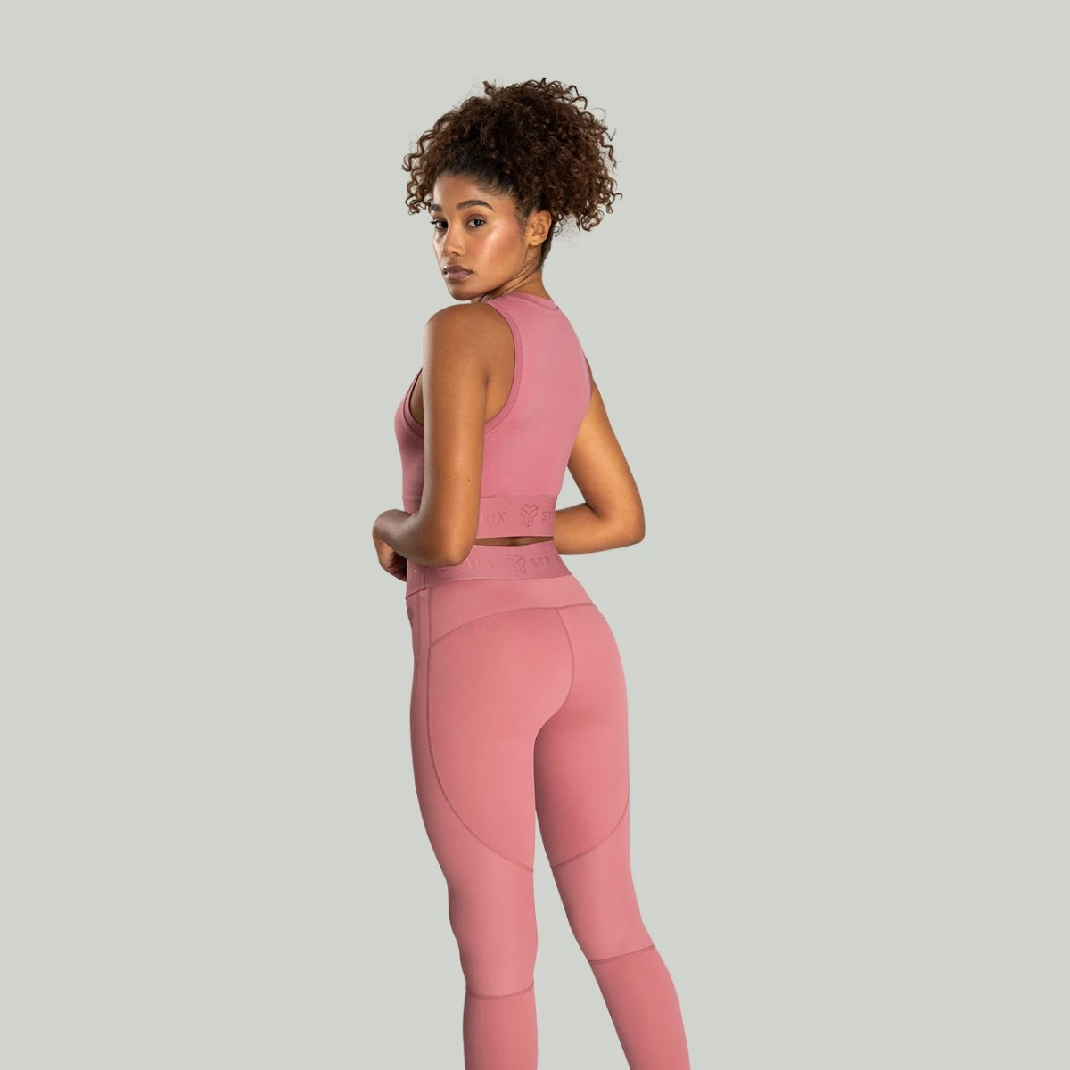 STRIX Women‘s Nebula Leggings indian red - Rozmiar: XS | Kolor: Czerwony | Waga: 0,18 g | Opakowanie: 100 · záber 4