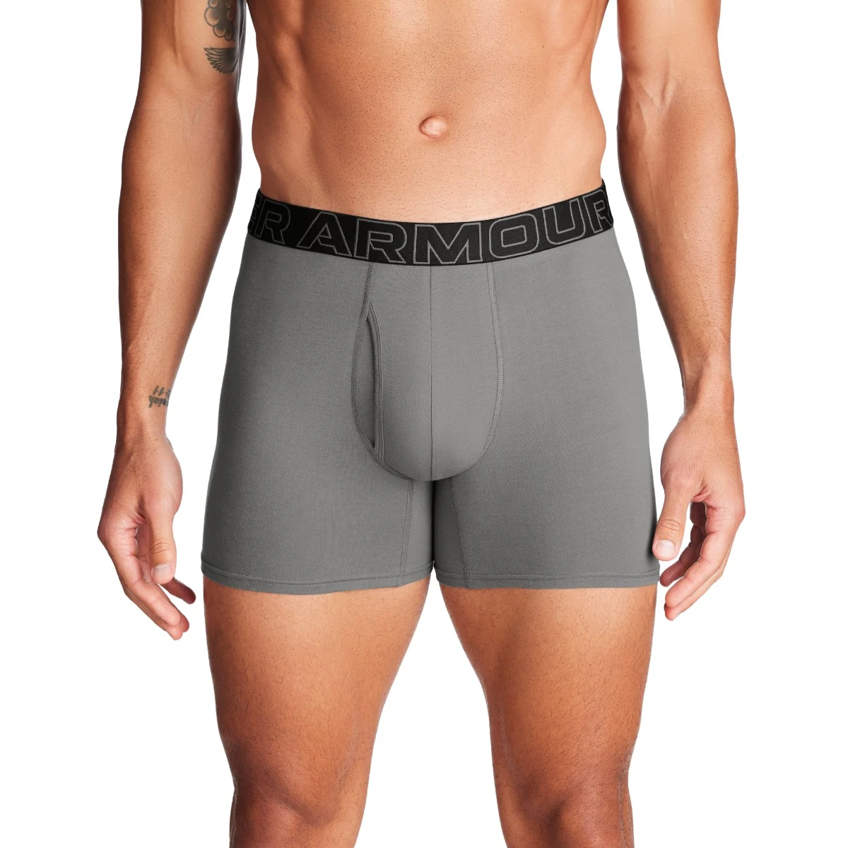 Under Armour Men‘s boxers Perf Cotton 6in 3Pack Green · záber 2