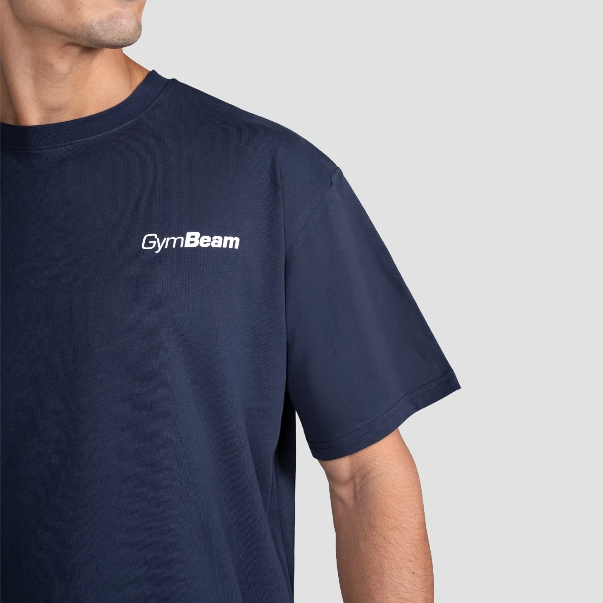 GymBeam Better Every Day T-shirt Midnight - Rozmiar: S | Kolor: Niebieski | Waga: 0,2484 g | Opakowanie: 37 · záber 3