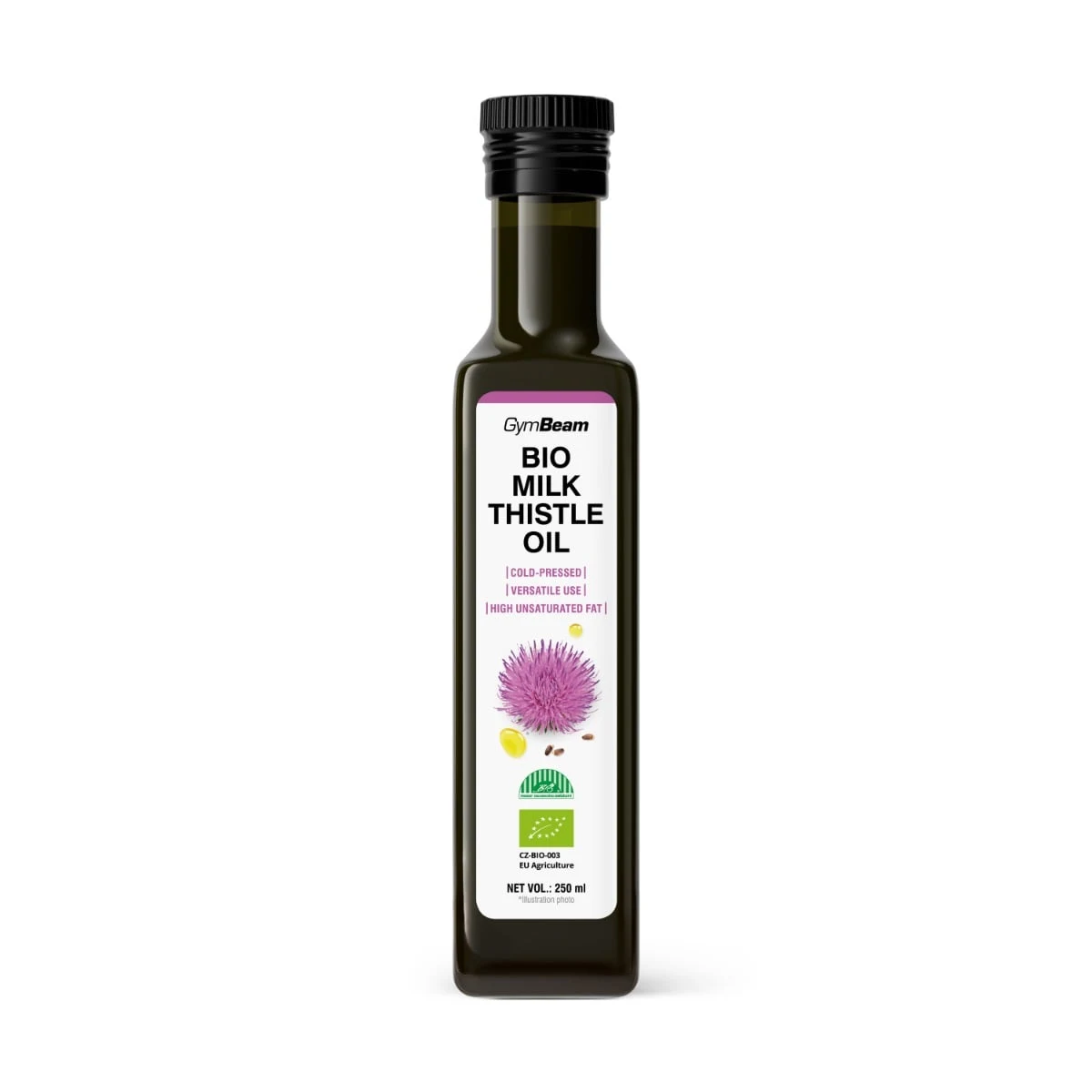 GymBeam BIO Milk Thistle Oil · záber 1