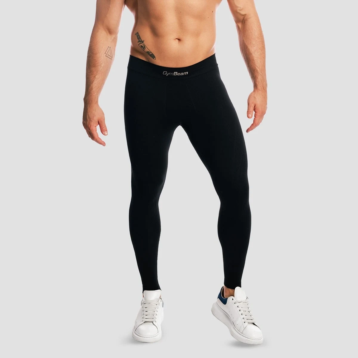 GymBeam Fuse Leggings Black - Rozmiar: XL | Kolor: Czarny | Waga: 0,16 g | Opakowanie: 40 · záber 4