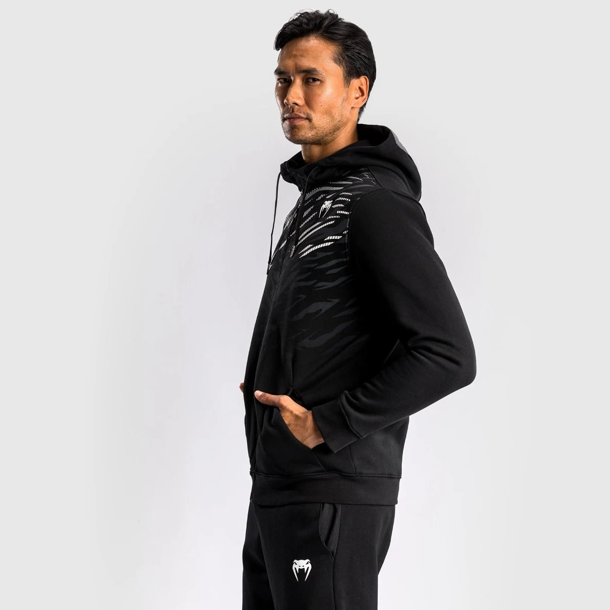 Venum Fight Night Zip Up Hoodie Black · záber 3
