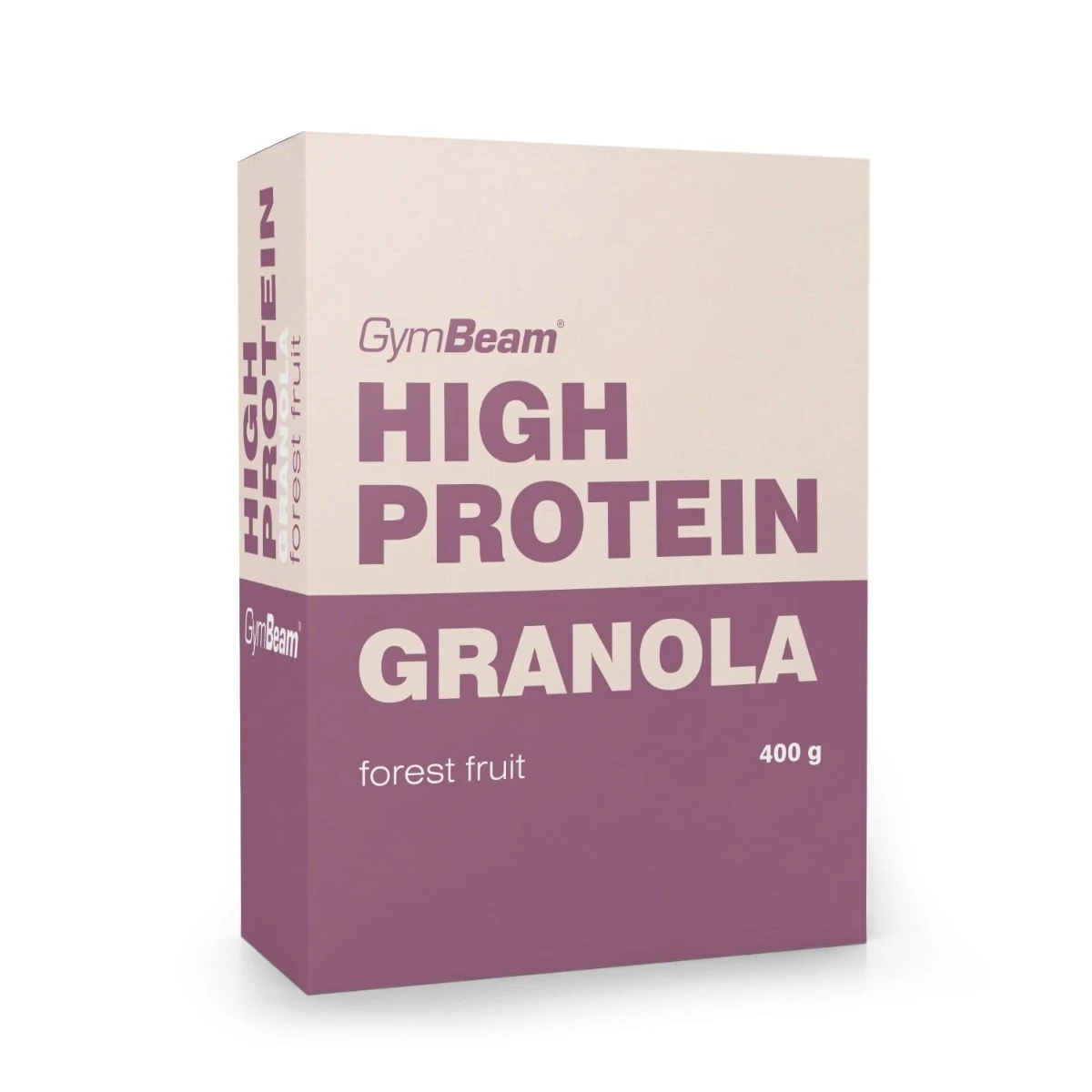 GymBeam High Protein Granola - Smak: Owoce leśne | Waga: 0,4 g | Opakowanie: 400 g · záber 1