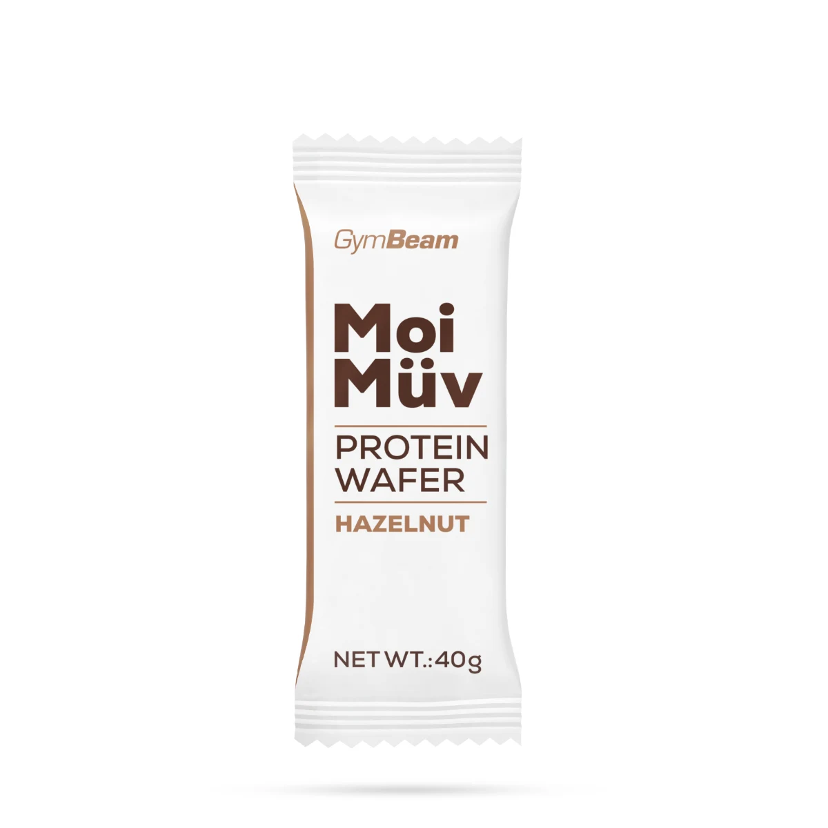 GymBeam MoiMüv Protein Wafer - Smak: Wanilia | Waga: 0,64 g | Opakowanie: 16 x 40 g · záber 1