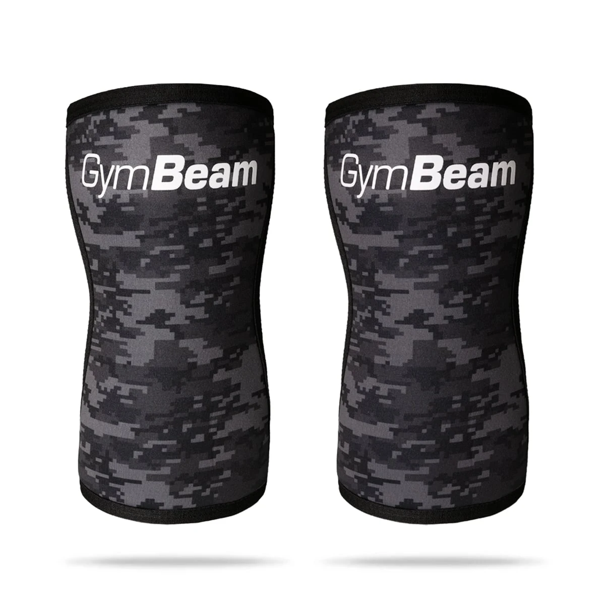 GymBeam Conquer Neoprene Knee Support Camo - Rozmiar: XS | Kolor: Szary | Waga: 0,32 g | Opakowanie: 50 · záber 1