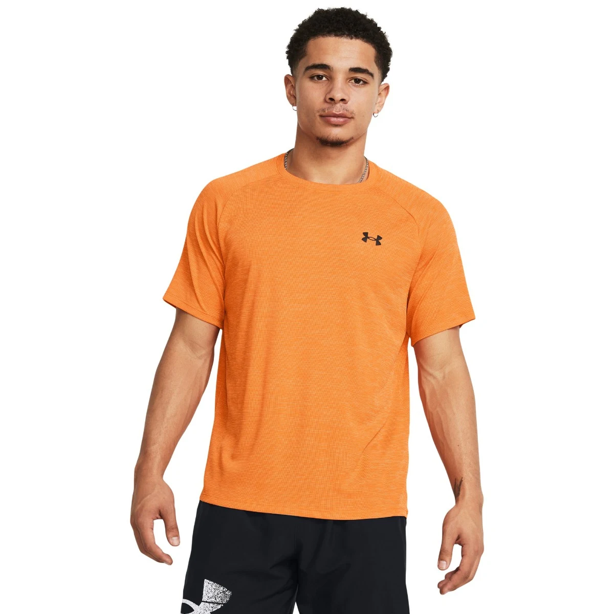 Under Armour Men‘s t-shirt Tech Textured SS Orange - Rozmiar: XXL | Kolor: Pomarańczowy | Waga: 0,18 g · záber 1