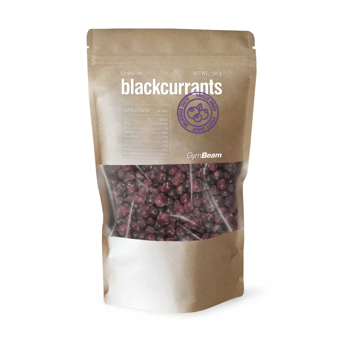 Gymbeam Lyophilized blackcurrants · záber 1
