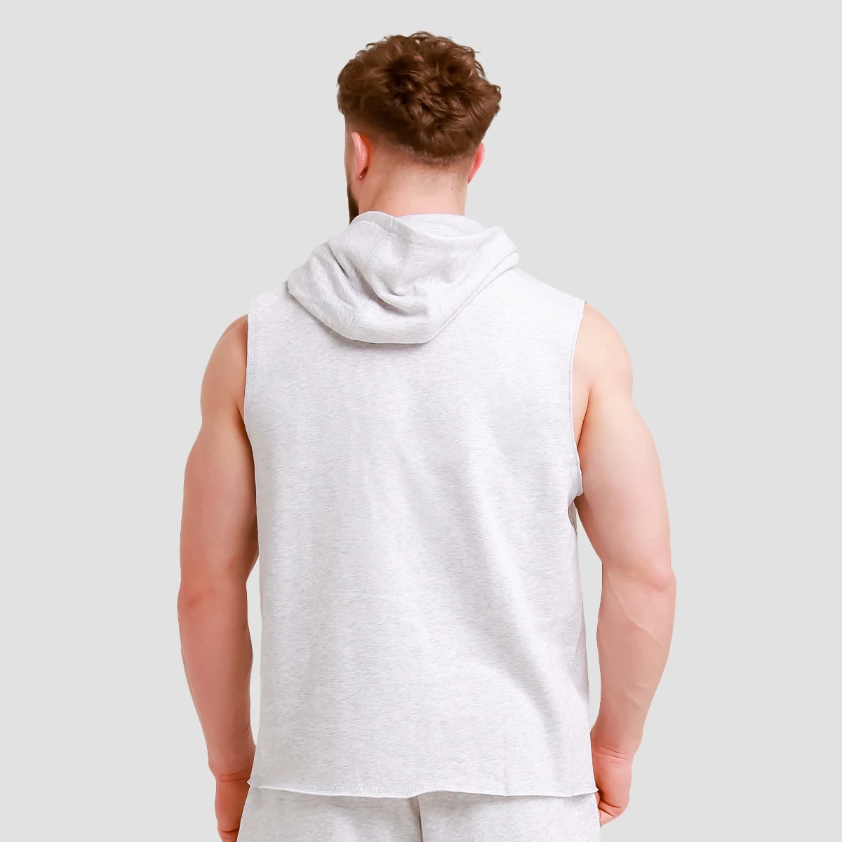 GymBeam Men‘s Unity Vest Grey - Rozmiar: M | Kolor: Szary | Waga: 0,37 g · záber 3