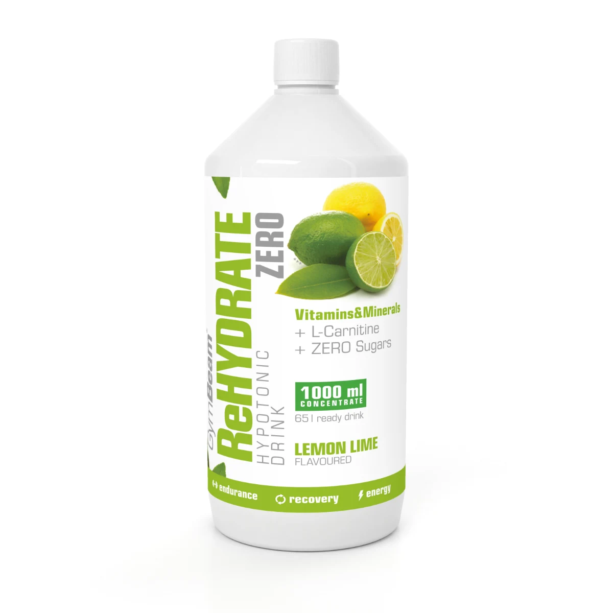 GymBeam Ionic drink ReHydrate ZERO - Smak: Różowy grejpfrut | Waga: 1 g | Opakowanie: 1000 ml · záber 4