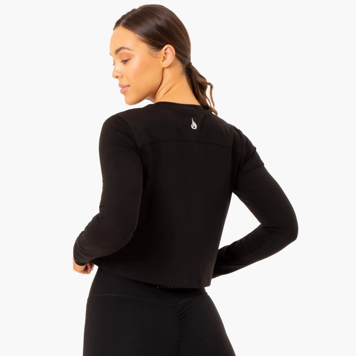 Ryderwear Damski Long Sleeve Foundation Top Black · záber 3
