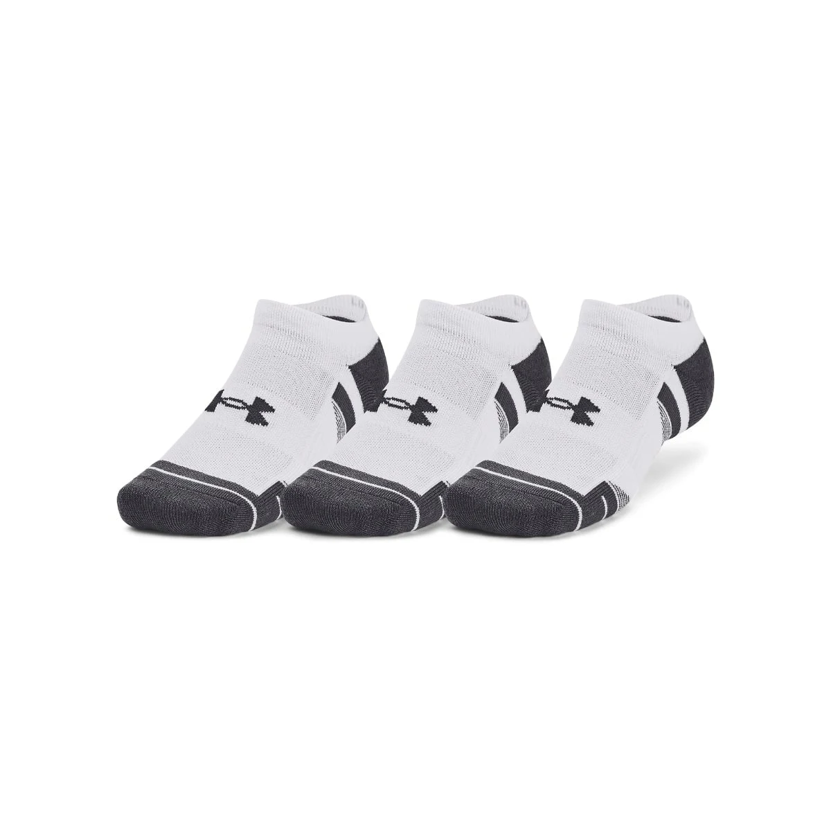 Under Armour Performance Tech 3pk NS Socks White - Rozmiar: L | Kolor: Biały | Waga: 0,77 g · záber 1