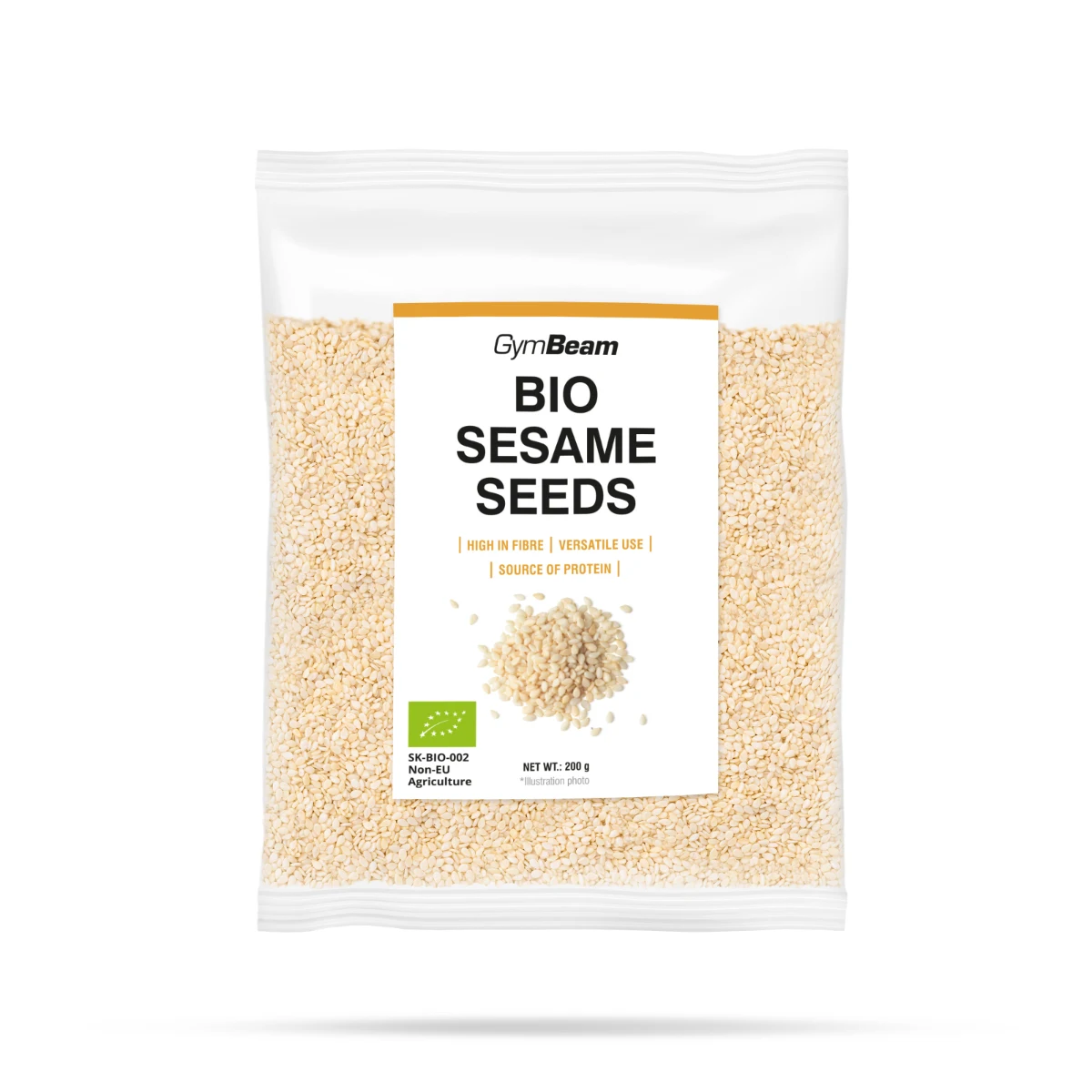GymBeam BIO Hulled Sesame Seeds · záber 1