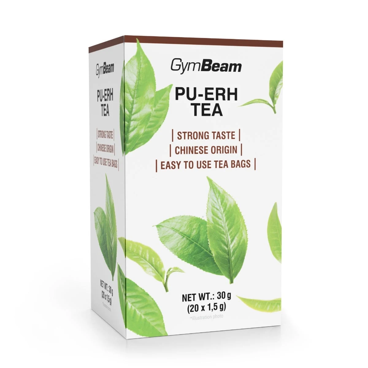 GymBeam Pu-erh tea · záber 1