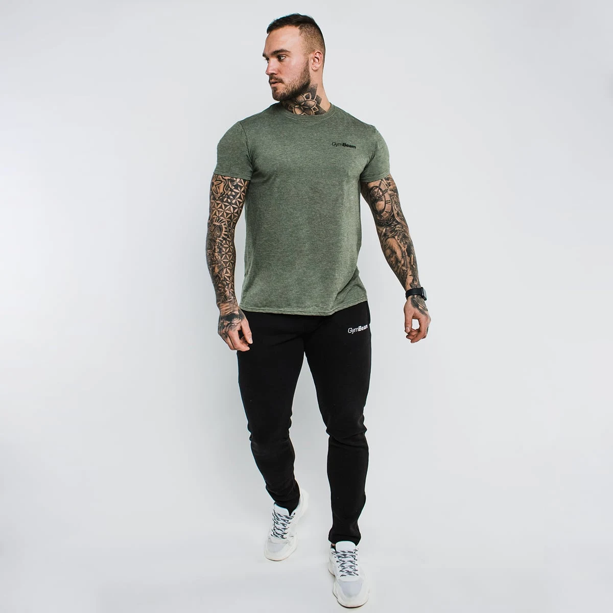 GymBeam Dresy Slimfit Czarne - Rozmiar: XXL | Vek: Dorośli | Waga: 0,5 g | Opakowanie: 40 · záber 4