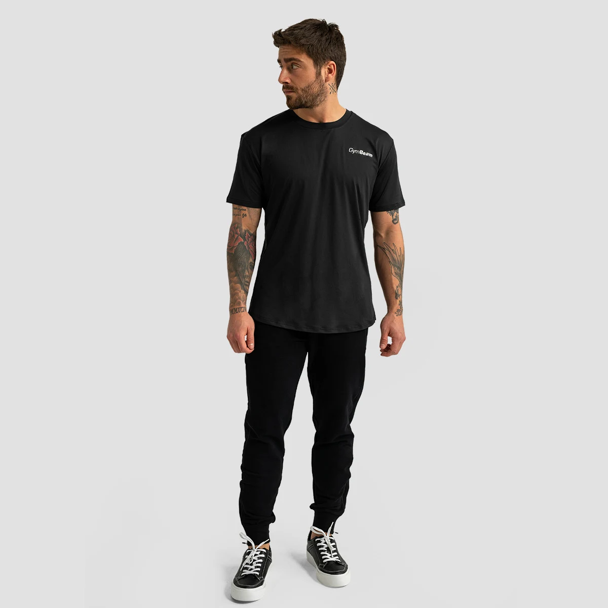 GymBeam Limitless T-shirt Black - Kolor: Czarny | Waga: 0,216 g | Opakowanie: 95 · záber 5