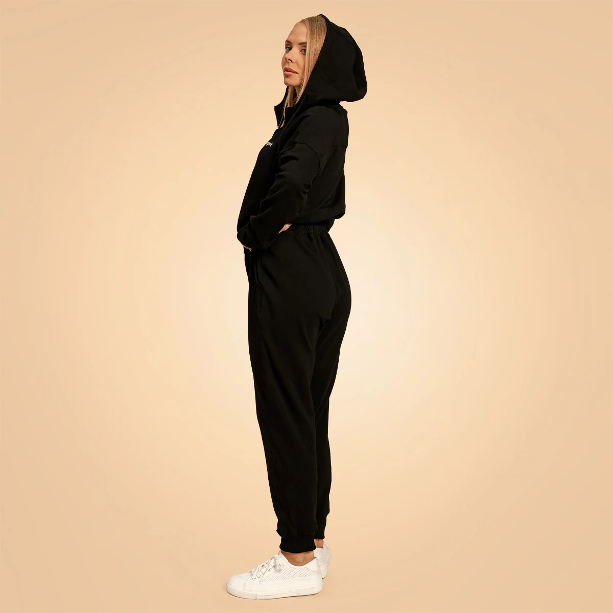 BeastPink Women‘s Bliss Jumpsuit Black - Rozmiar: L | Kolor: Czarny | Waga: 1,09 g | Opakowanie: 20 · záber 3