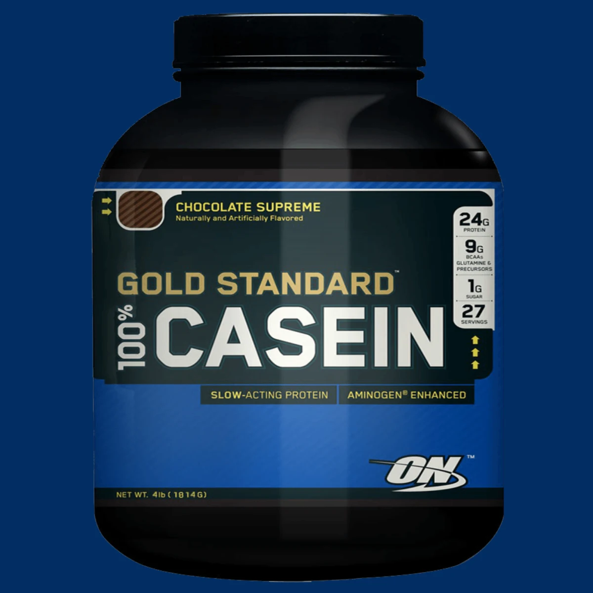 Optimum Nutrition 100% Casein Protein - Smak: Truskawka | Vek: Dorośli | Waga: 0,91 g | Opakowanie: 910 g · záber 4