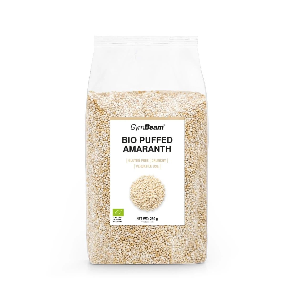 GymBeam BIO Puffed Amaranth · záber 1