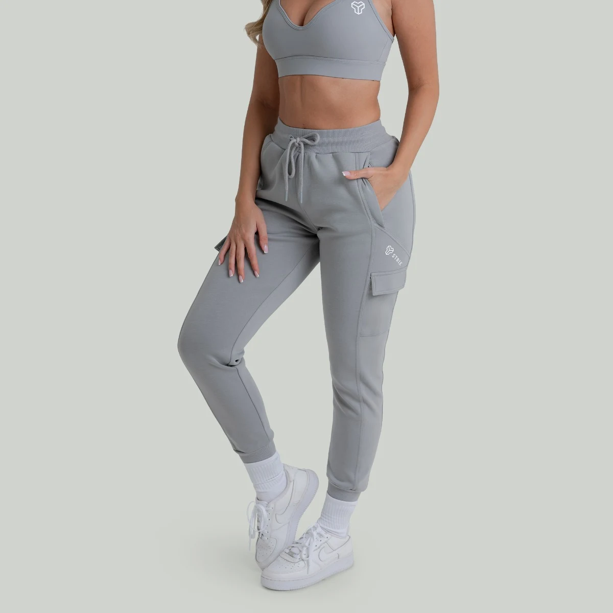 STRIX Women‘s ZOA Joggers Smoke - Rozmiar: XS | Kolor: Szary | Waga: 0,5691 g | Opakowanie: 35 · záber 4